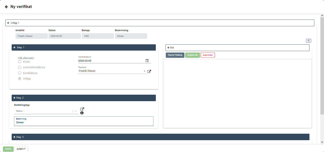 Visbok - Bokföringsprogram