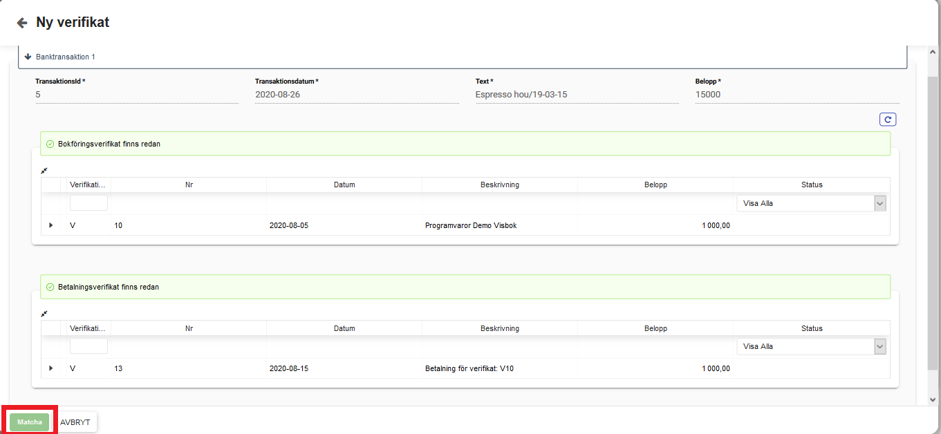 Visbok - Bokföringsprogram