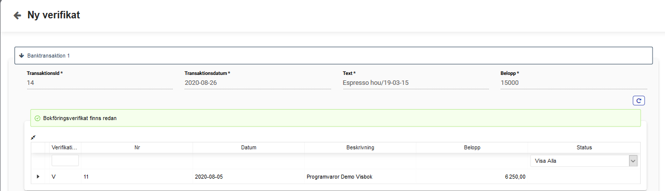 Visbok - Bokföringsprogram