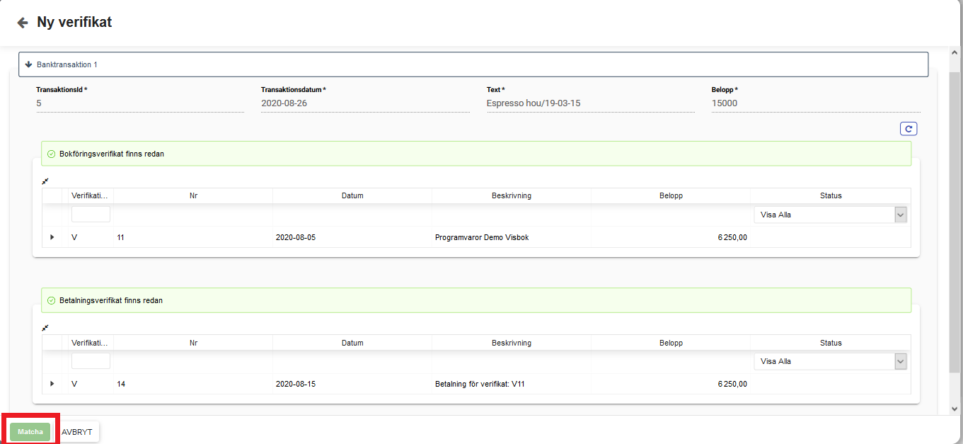 Visbok - Bokföringsprogram