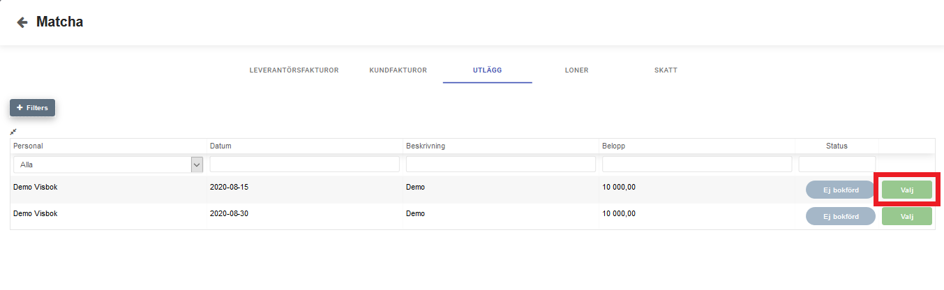 Visbok - Bokföringsprogram