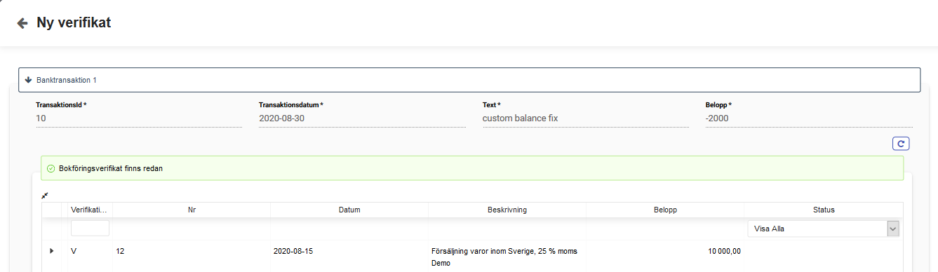 Visbok - Bokföringsprogram