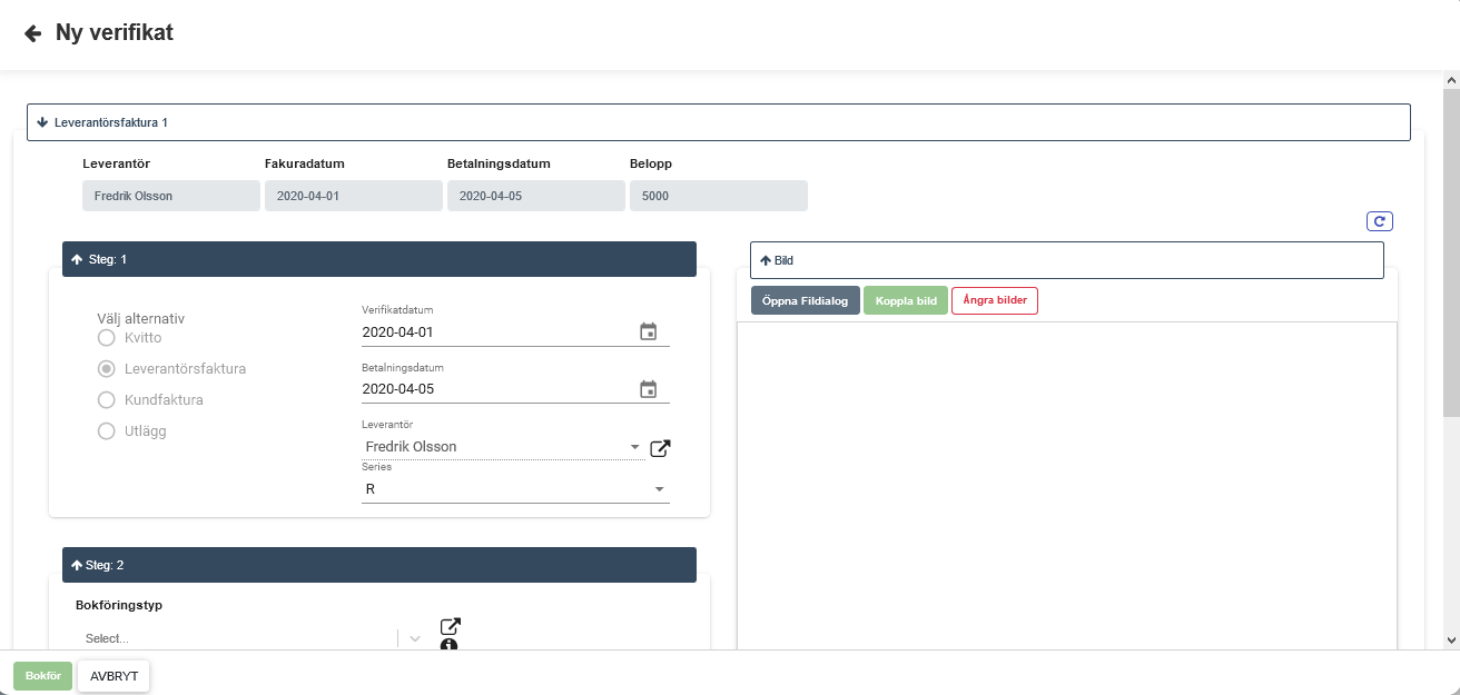 Visbok - Bokföringsprogram