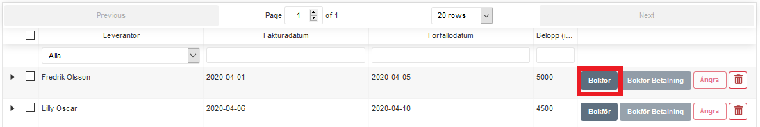 Visbok - Bokföringsprogram
