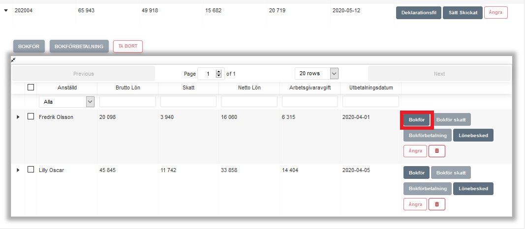 Visbok - Bokföringsprogram