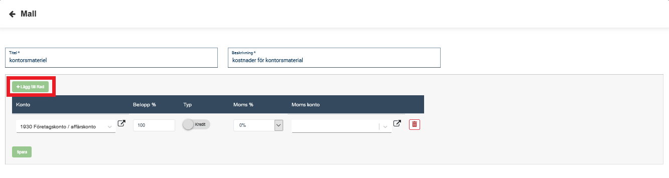 Visbok - Bokföringsprogram
