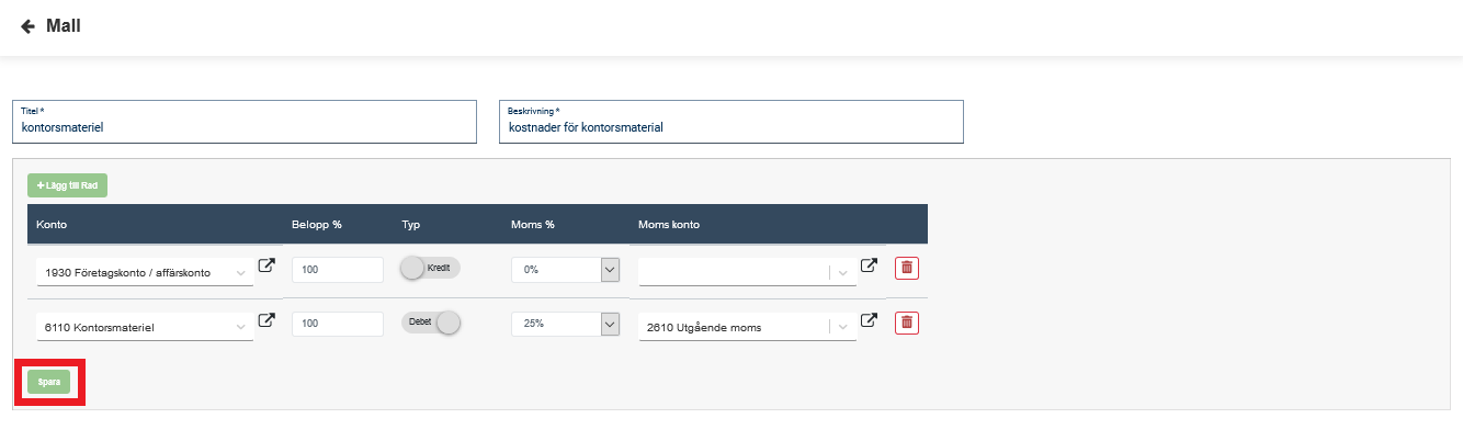 Visbok - Bokföringsprogram