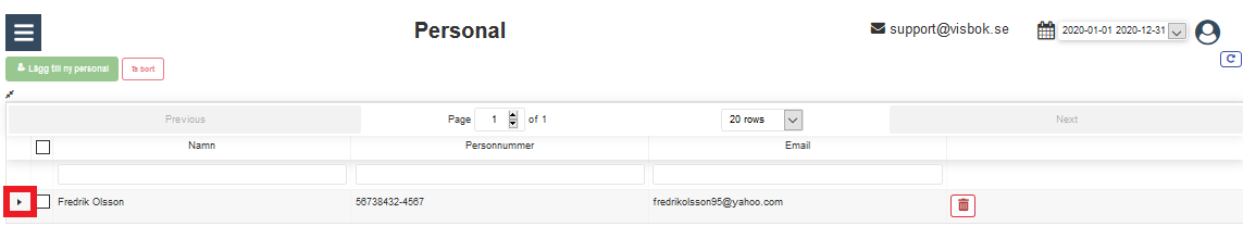 Visbok - Bokföringsprogram