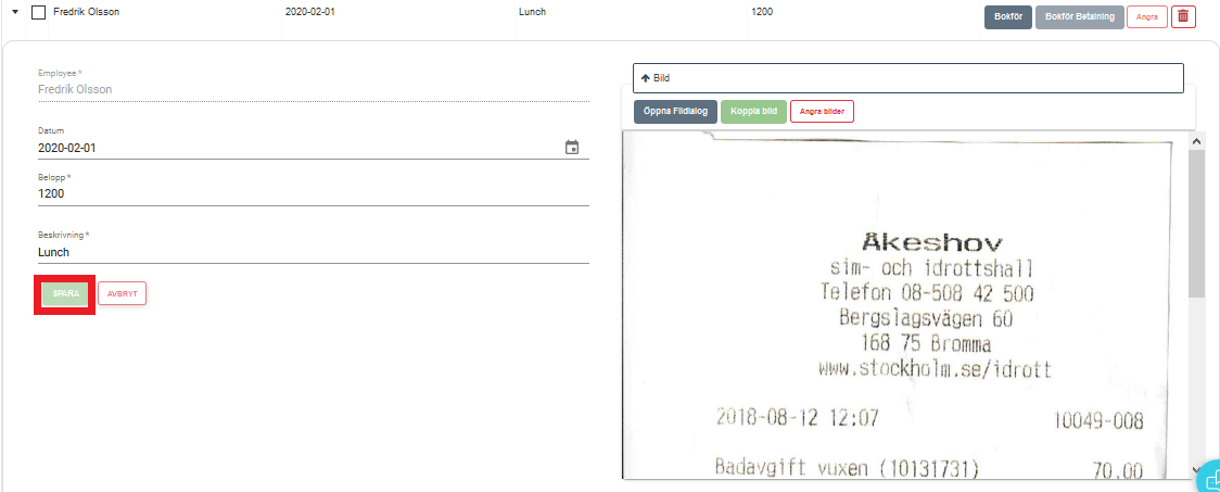 Visbok - Bokföringsprogram