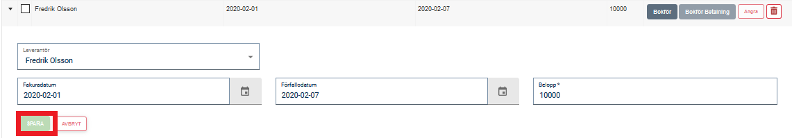 Visbok - Bokföringsprogram