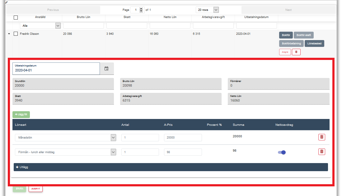 Visbok - Bokföringsprogram